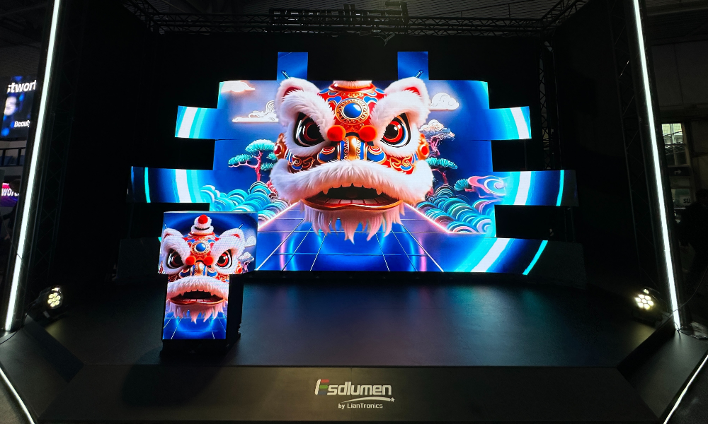 LianTronics & Esdlumen Debuted Scenario-Driven LED Display Solutions at ISE 2026
