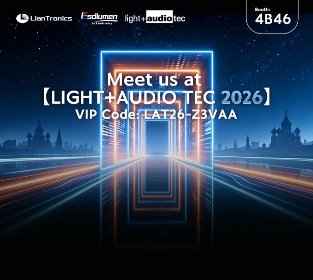 Light + Audio Tec 2026 INVITATION: Where Light Meets Impact
